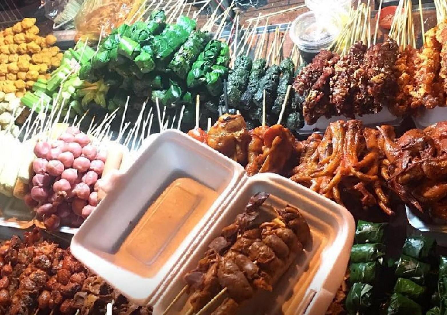 du lịch Đà Lạt, món ăn nướng tại chợ đêm Đà Lạt