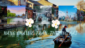 Địa điểm du lịch Trung Quốc đáng trải nghiệm nhất Hàng Châu-Ô Trấn-Thượng Hải