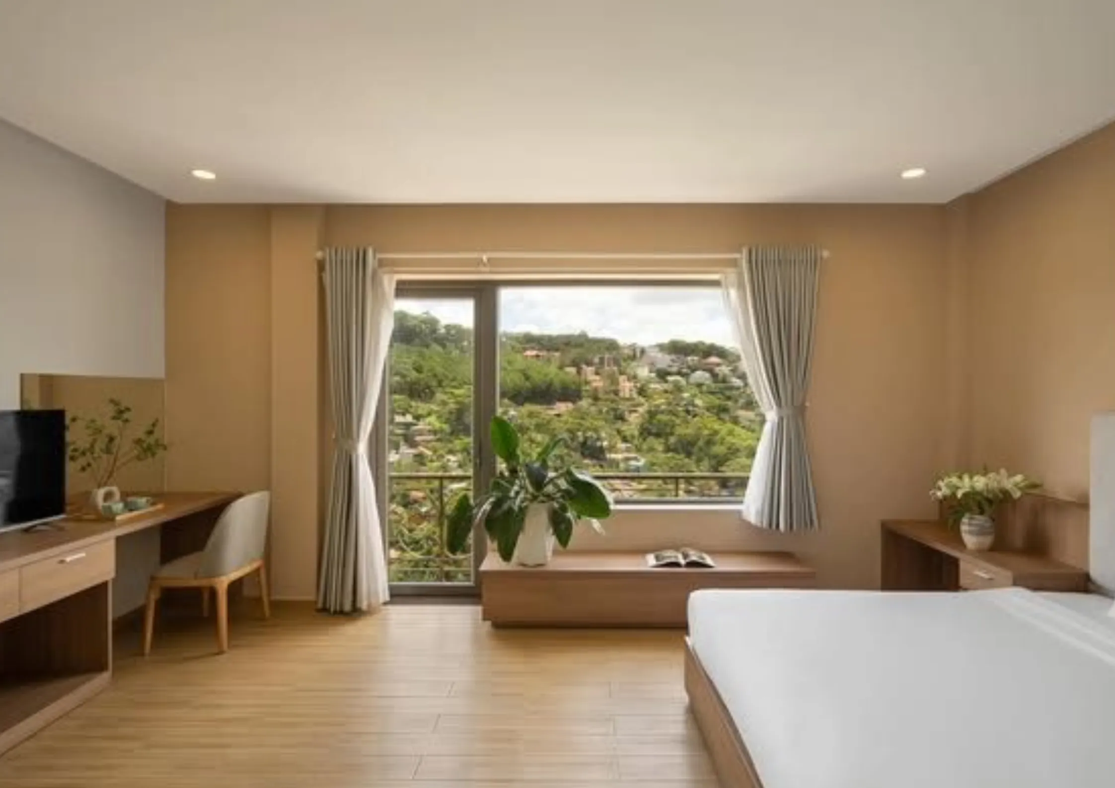 Phòng ngủ Gold View Hotel Đà Lạt