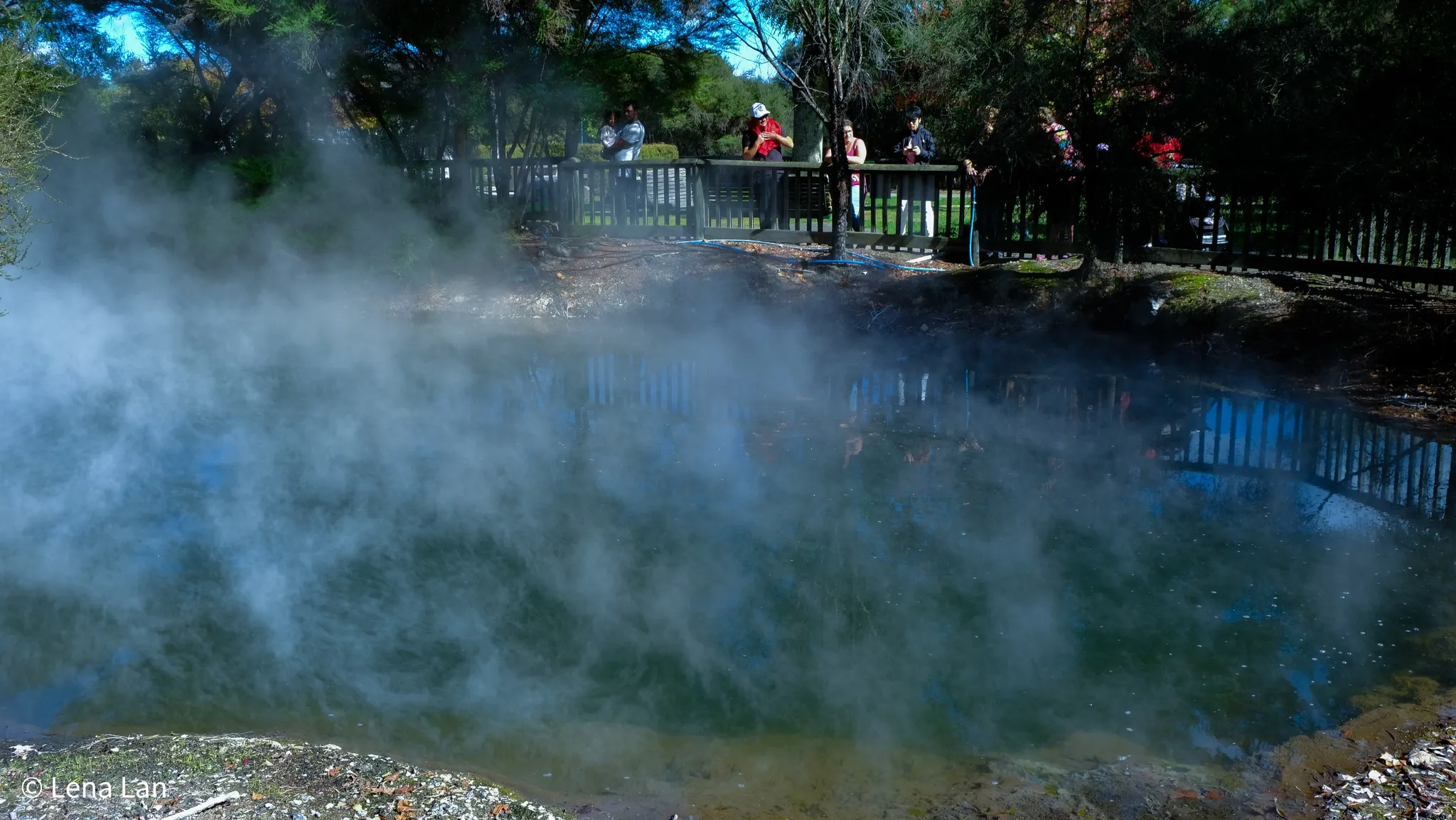 Road Trip Around New Zealand: Rotorua 2 Rotorua new zealand -Kuirau Park