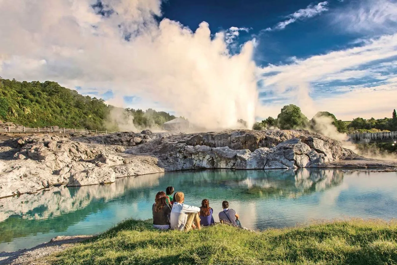 Road Trip Around New Zealand: Rotorua 11 Whakarewarewa-Forest New Zealand